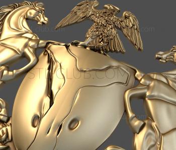 3D model Arabian horses (STL)